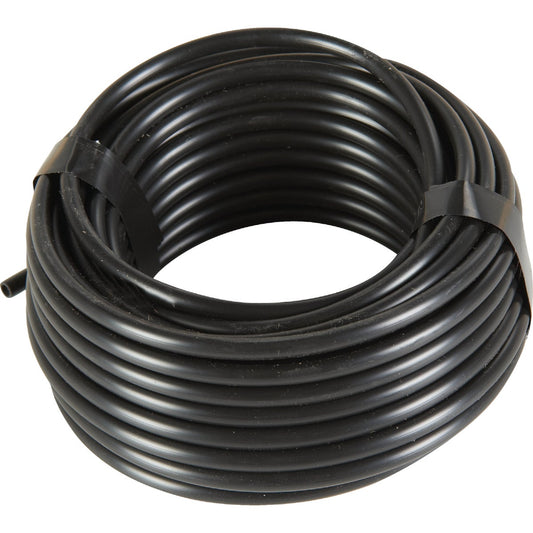 Raindrip 1/4 In. X 50 Ft. Black Poly Primary Drip Tubing