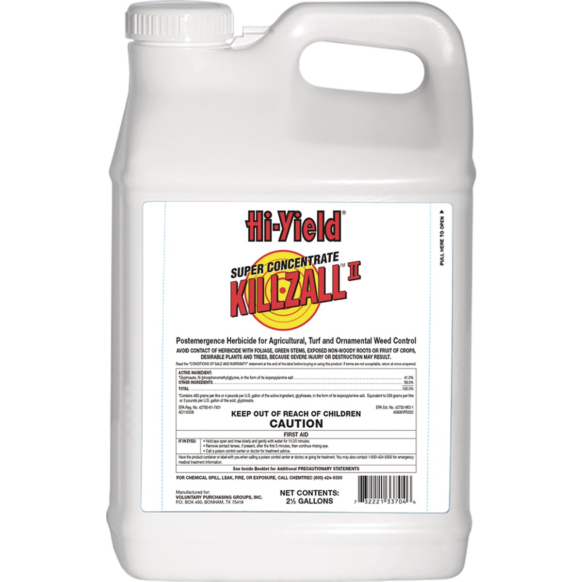 Hi-Yield Killzall 2-1/2 Gal. Concentrate Weed & Grass Killer