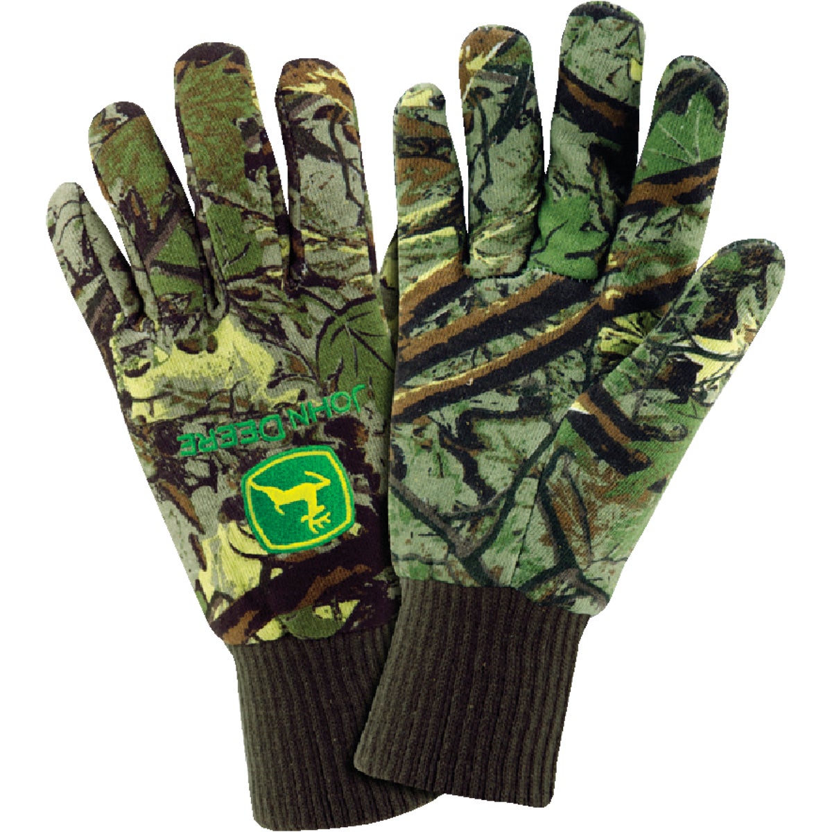 West Chester John Deere Men's Large Fleece Lined Jersey Winter Glove