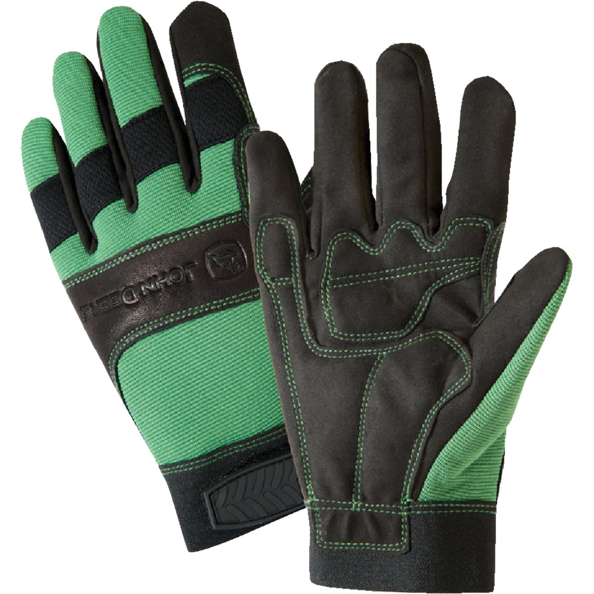 West Chester John Deere Men's Large Synthetic Leather Winter Work Glove