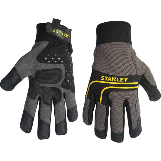 Stanley Men's Medium Synthetic Leather Work Glove