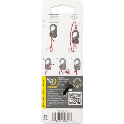 Nite Ize CamJam Plastic with Stainless Steel Gate Rope Tightener
