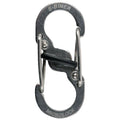 Nite Ize S-Biner MicroLock 3 Lb. Capacity Stainless Steel S-Clip Key Ring (2-Pack)