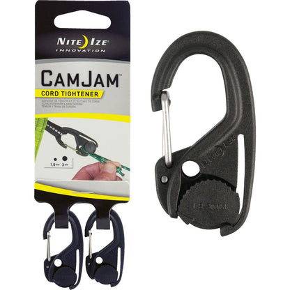 Nite Ize CamJam Plastic with Stainless Steel Gate Rope Tightener (2-Pack)