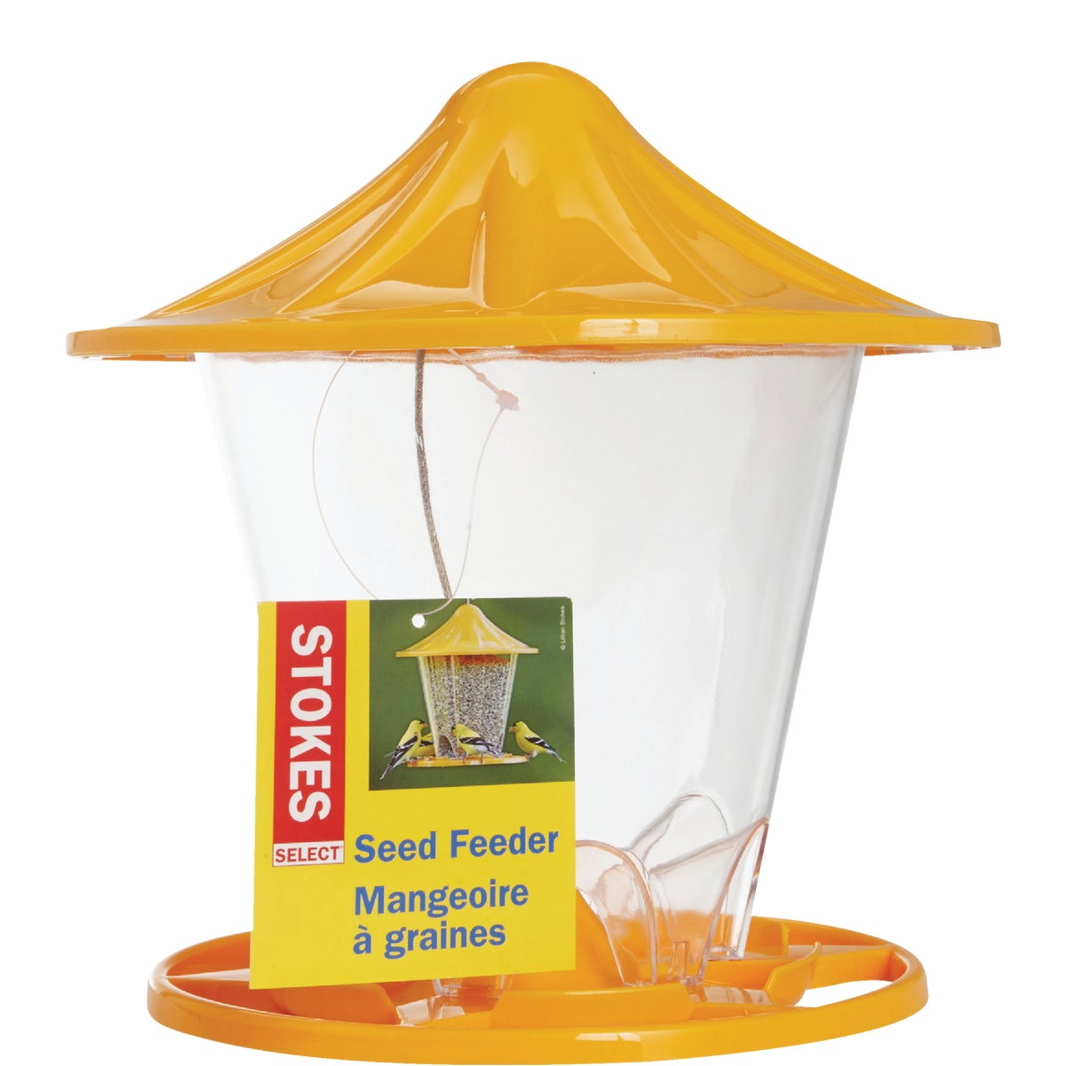 Stokes Select Plastic 2.8 Lb. Capacity Round Bird Feeder