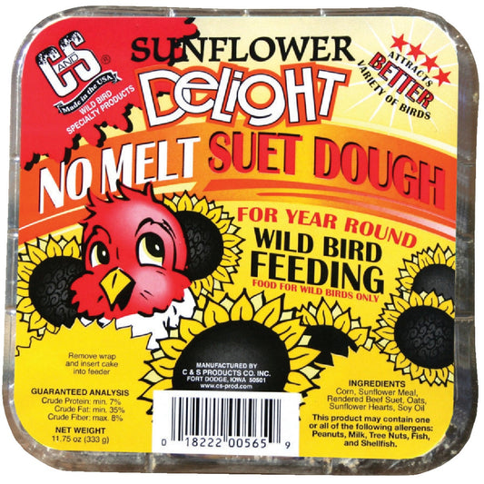 C&S 11-3/4 Oz. Sunflower Delight Suet Dough