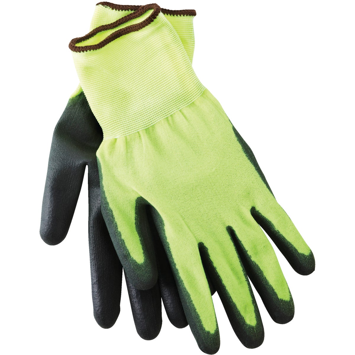 Do it Men's Large High Visibility Polyurethane Coated Glove