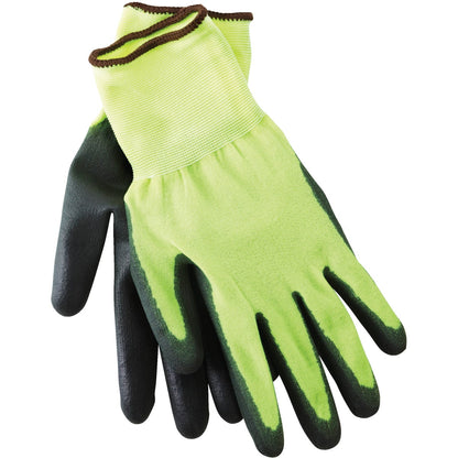 Do it Men's Large High Visibility Polyurethane Coated Glove