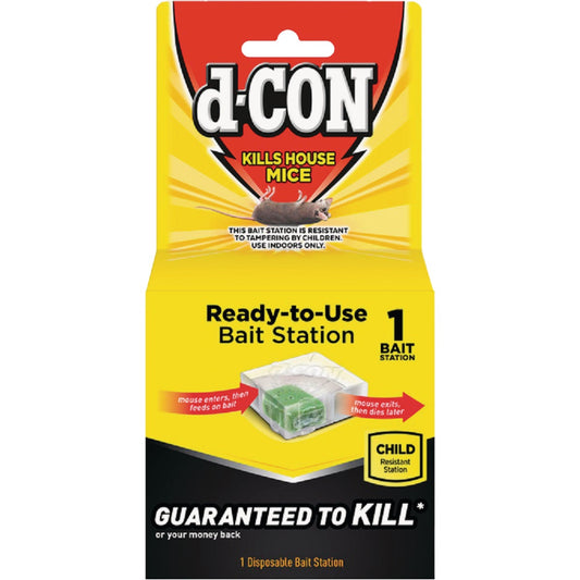 D-Con Disposable Mouse Bait Station (1-Pack)