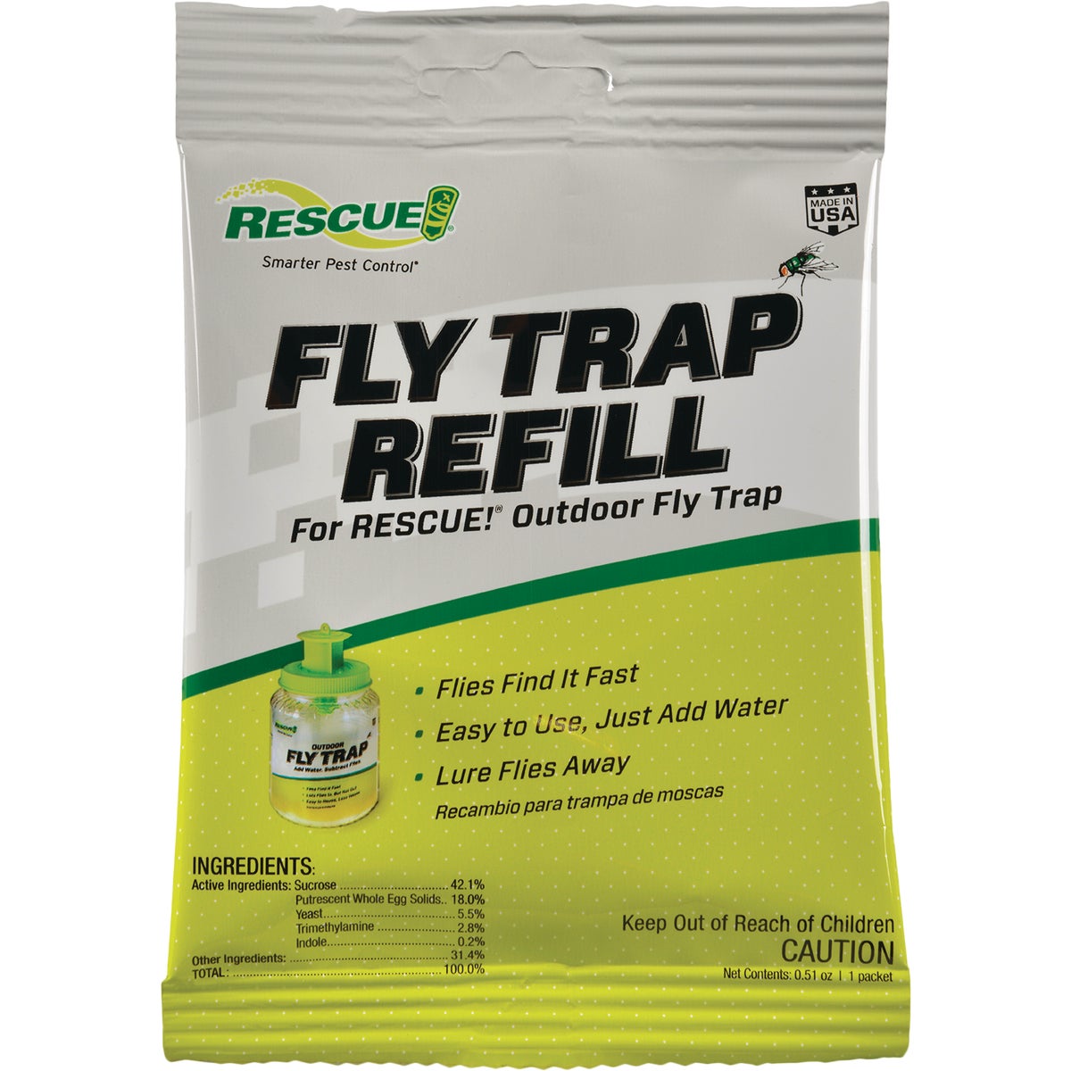 Rescue 0.51 Oz. Granular Outdoor Fly Bait