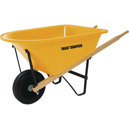 True Temper Lil' 1.25 Cu. Ft. Poly Kids Wheelbarrow