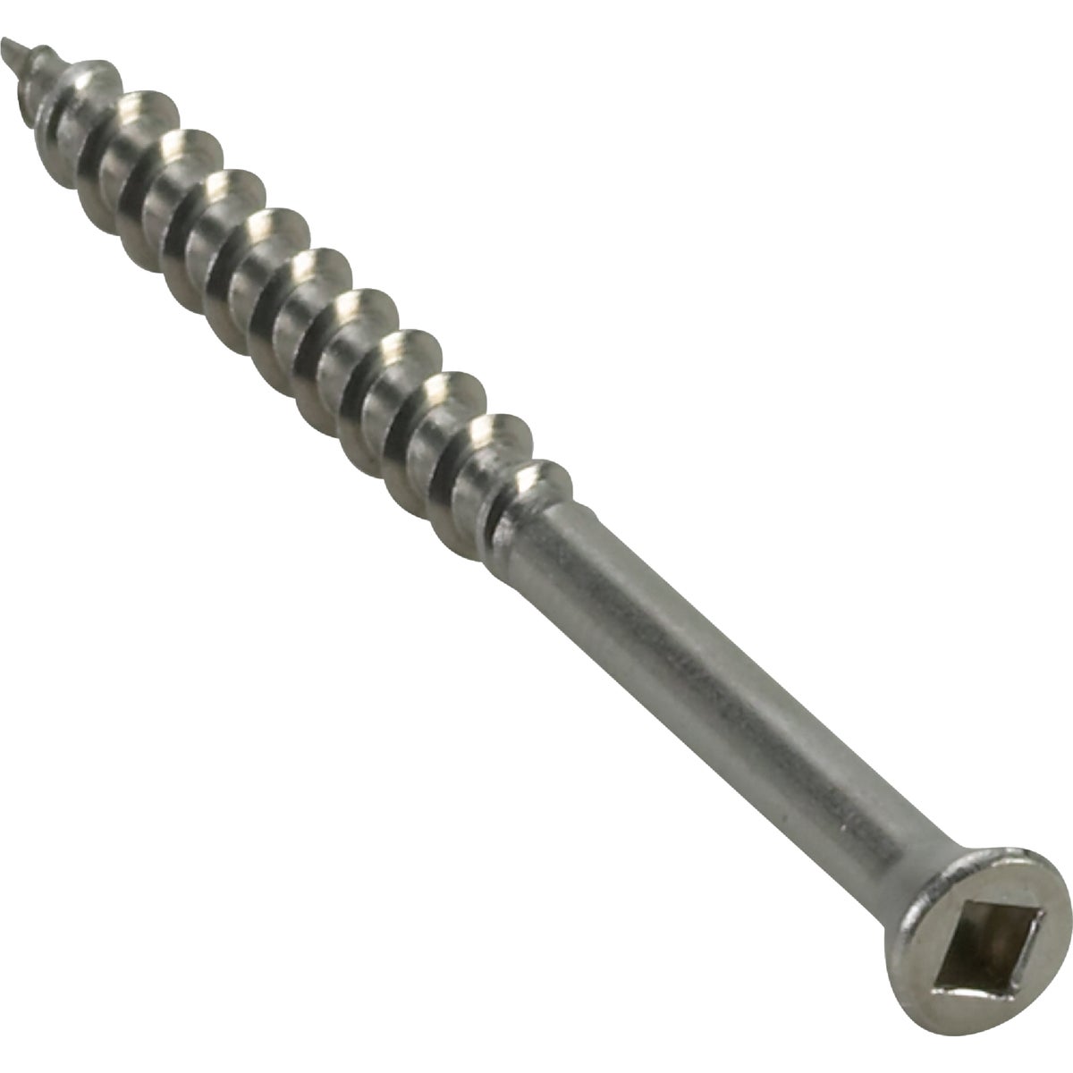 Simpson Strong-Tie #7 x 2-1/4 In. Square Drive Trim Head Stainless Steel Screw (690 per Box)