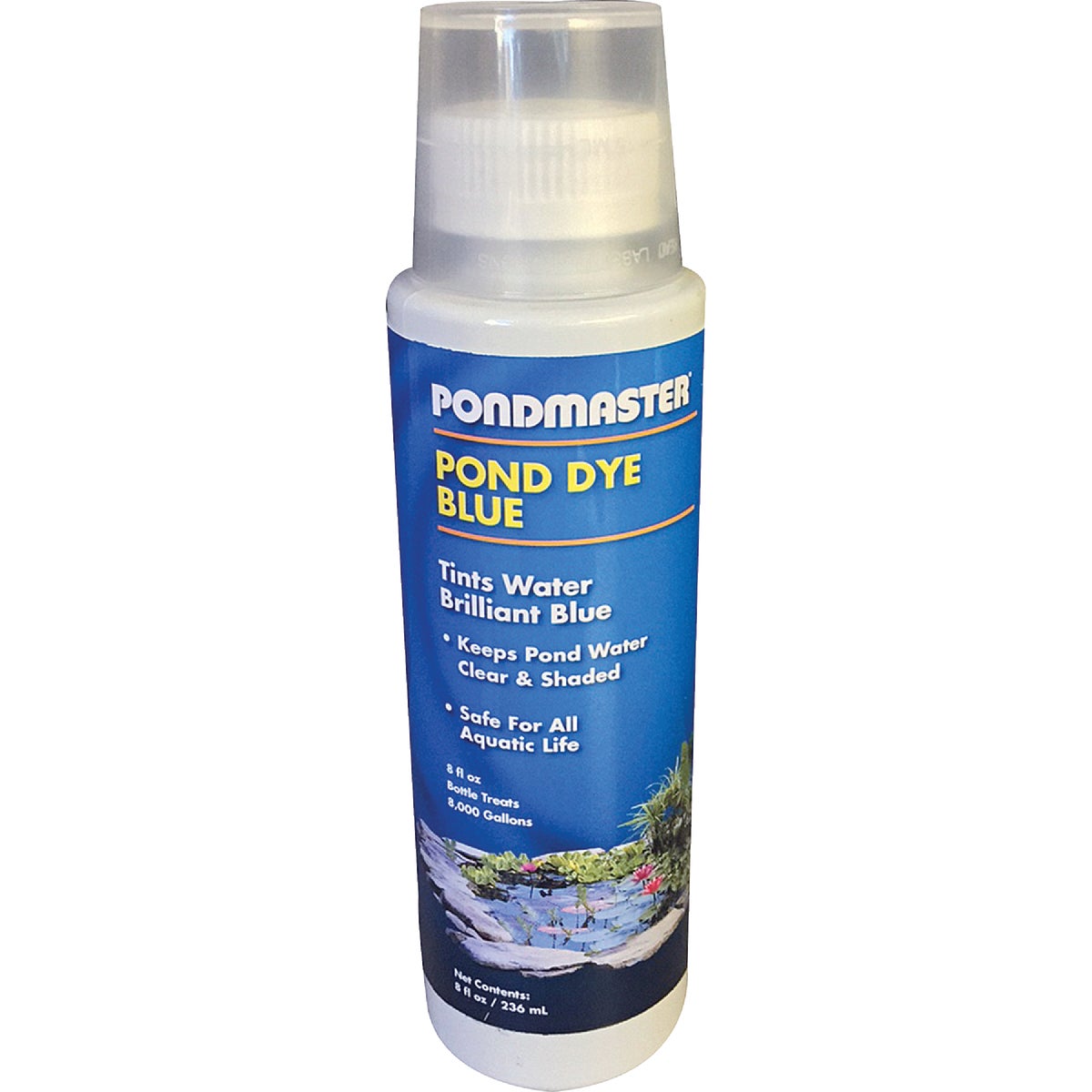 PondMaster 8 Oz. 8000 Gal. Blue Lake & Pond Colorant