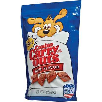 Canine Carry Outs Beef Flavor Chewy Dog Treat, 25 Oz.