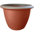 Myers Sevilla 9 In. Polypropylene Brick Planter w/Pepperstone Rim