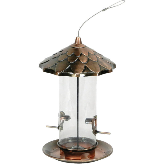 Stokes Select Copper 2.1 Qt. Capacity Acorn Bird Feeder