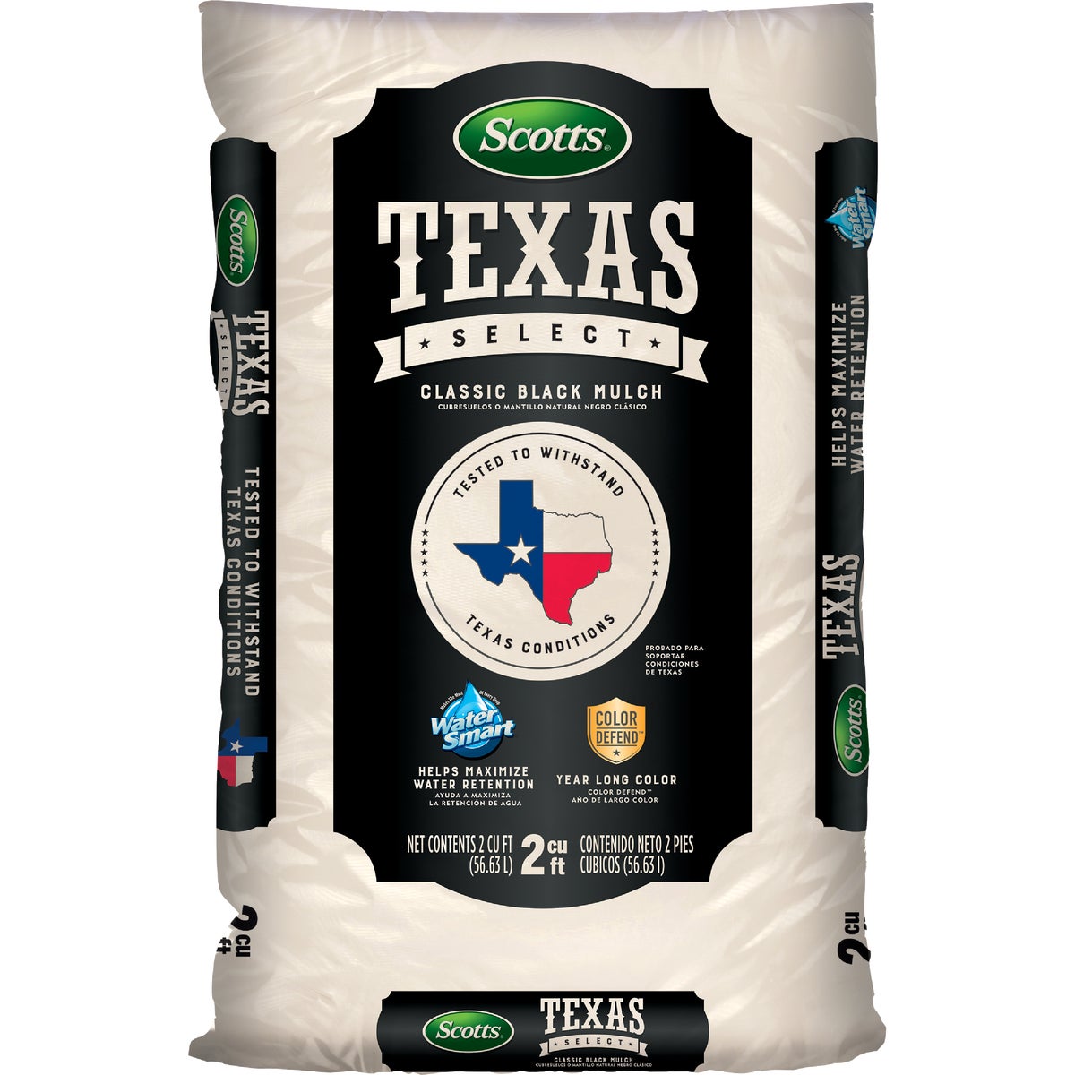 Scotts 2 Cu. Ft. Black All-Natural Mulch