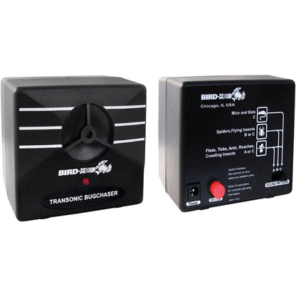 Bird X Transonic BugChaser Ultrasonic 1500 Sq. Ft. Coverage 110V Electronic Pest Repellent
