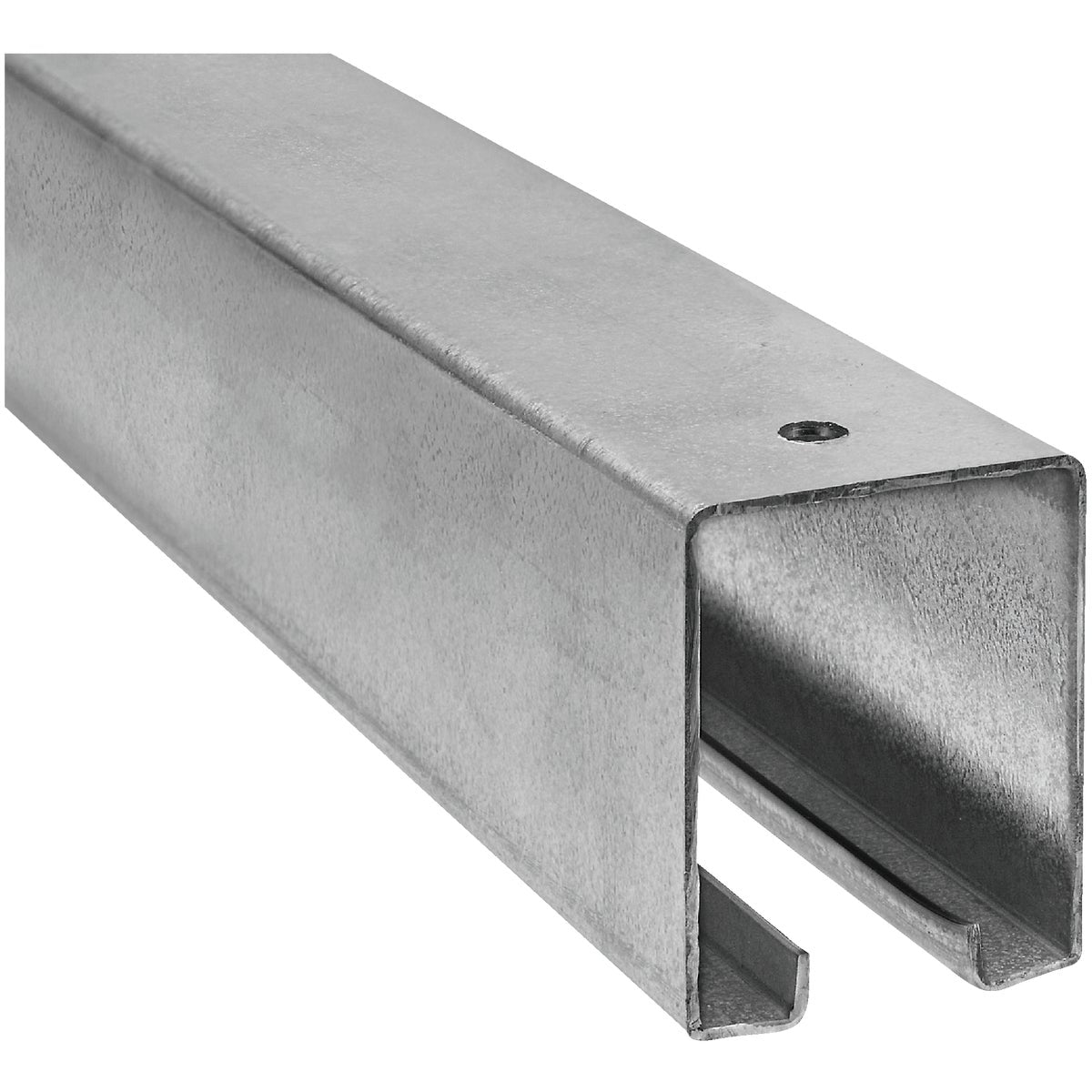 National 16 Ft. Galvanized Box Rail Barn Door Rail
