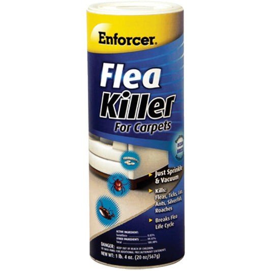 Enforcer 20 Oz. Ready To Use Powder Tick & Flea Killer For Carpets