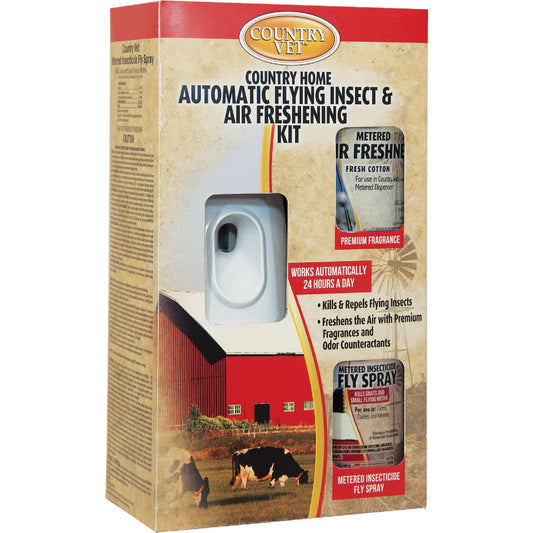 Enforcer Country Vet 30-Day Flying Insect & Air Freshener Kit