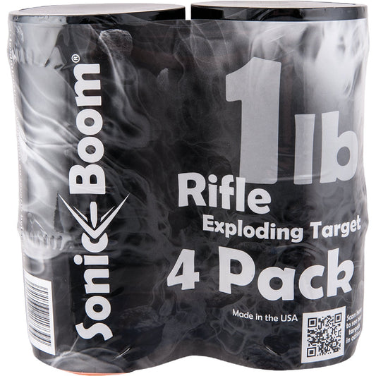 Sonic Boom Rifle Exploding Target (4-Pack)