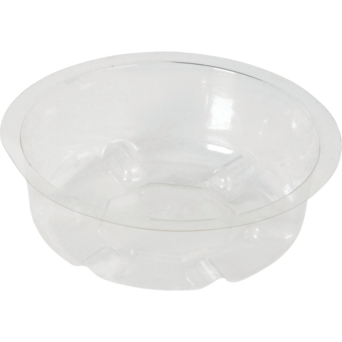 Best Garden 4 In. Clear Vinyl Flower Pot Saucer