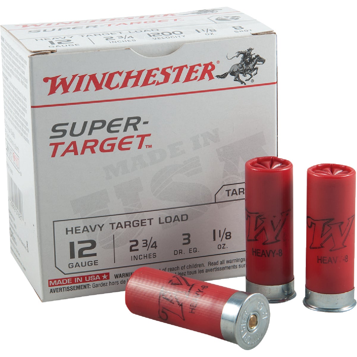 Winchester Super Target 12 Ga. 2-3/4 In. #8 Shotgun Ammunition