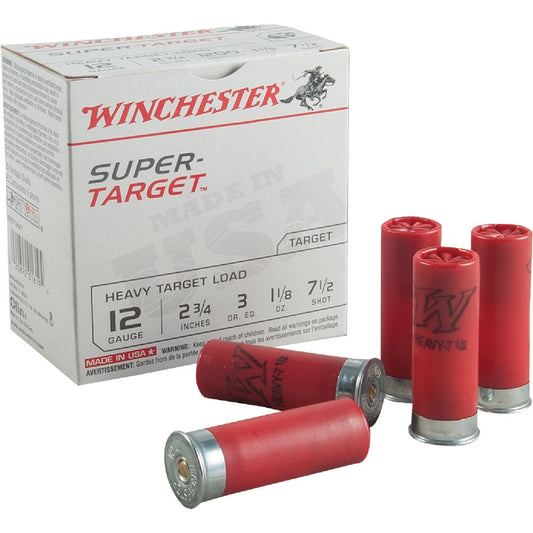 Winchester Super Target 12 Ga. 2-3/4 In. #7-1/2 Shotgun Ammunition