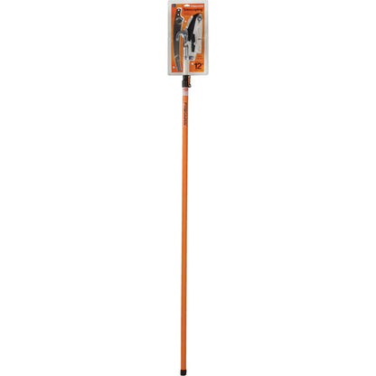 Fiskars 1 In. Cutting Capacity 12 Ft. Fiberglass Extendable Pole Saw & Tree Pruner