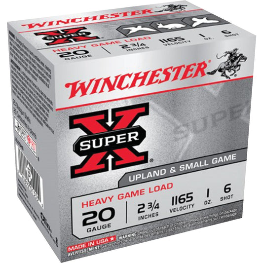 Winchester Super X 20 Ga. 2-3/4 In. #6 Shotgun Ammunition