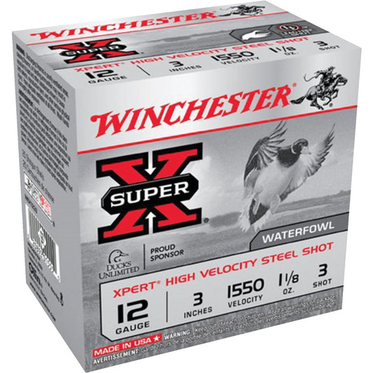 Winchester Super X 12 Ga. 3 In. #3 Shotgun Ammunition