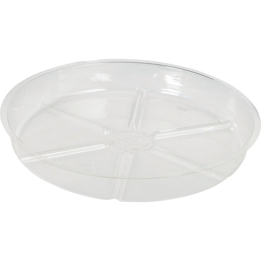 Best Garden 10 In. Clear Vinyl Flower Pot Saucer