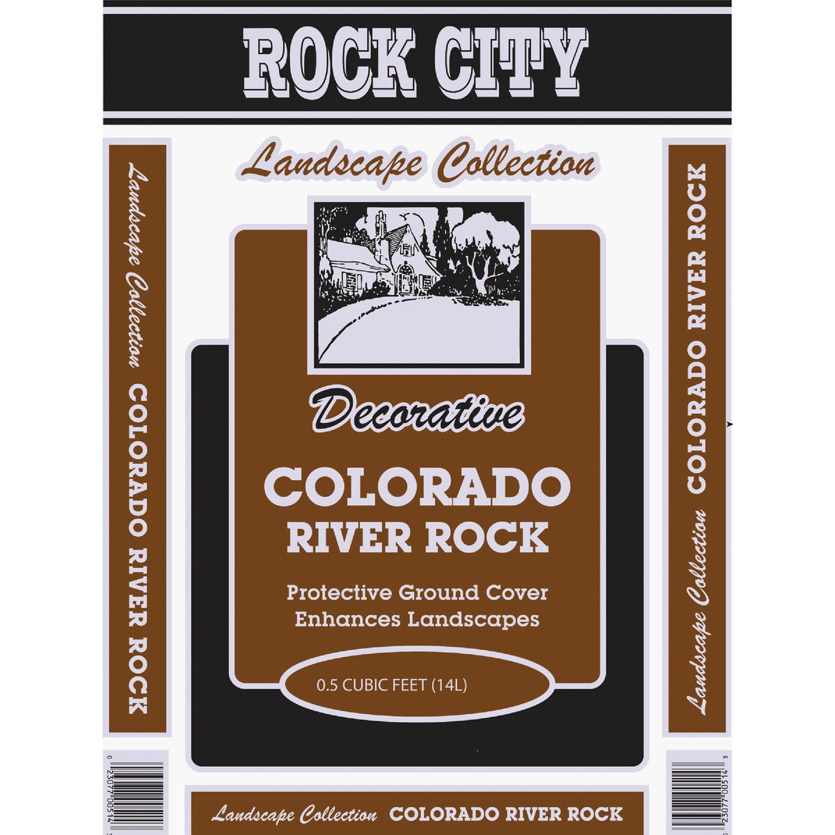 Rock City 0.5 Cu. Ft. Colorado River Rock