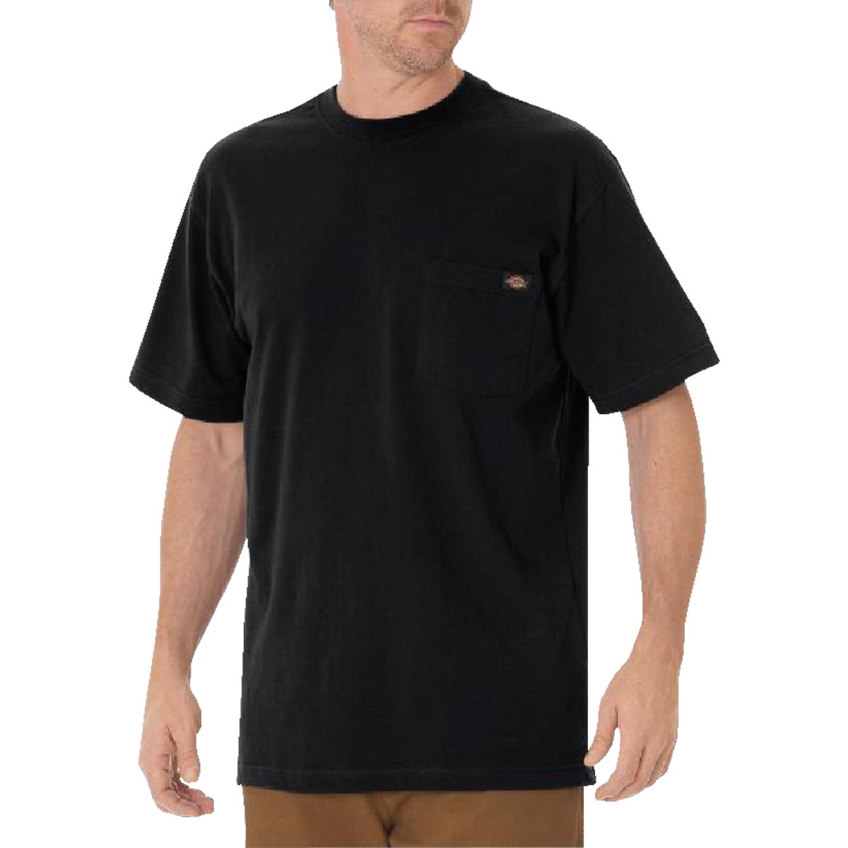 Dickies Medium Black Short Sleeve Men's Shirt