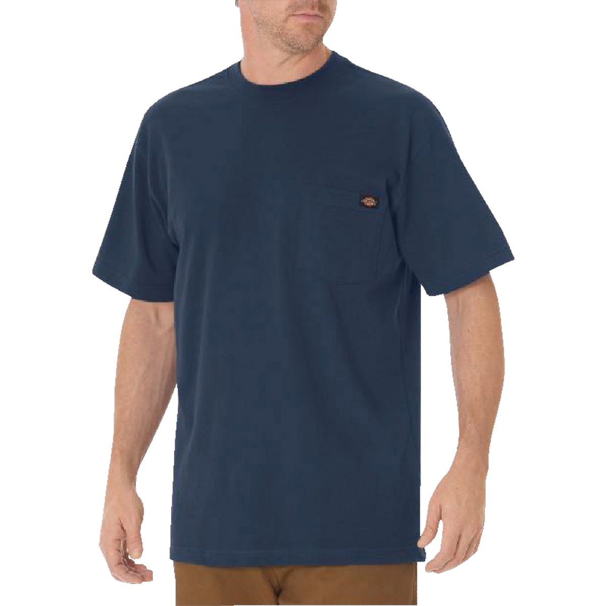 Dickies 2XL Dark Navy Short Sleeve Men's Shirt