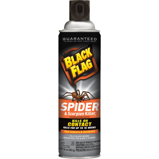 Black Flag 16 Oz. Aerosol Spray Spider & Scorpion Killer