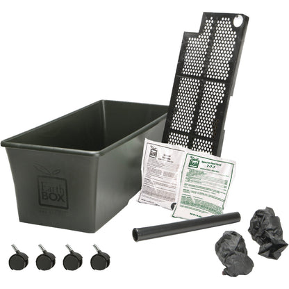 EarthBOX 14 In. W. x 11 In. H. x 29 In. L. Black Plastic Garden System