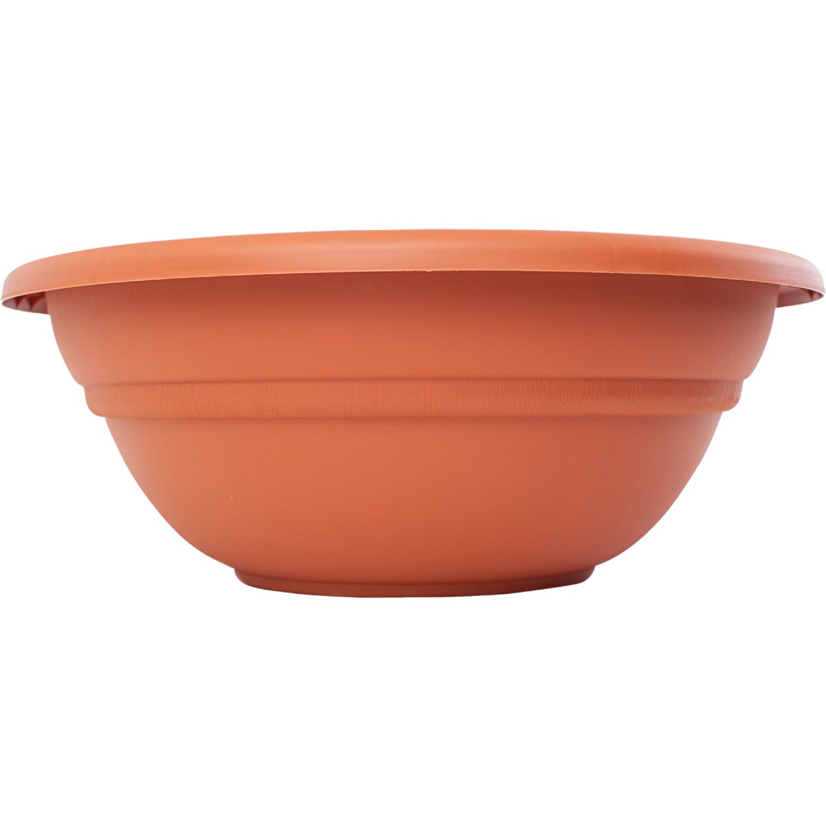 Bloem 7.75 In. x 20 In. x 20 In. x 9 In. High Density Plastic Terracotta Flower Bowl