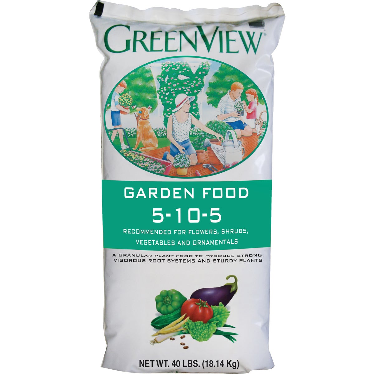 GreenView 40 Lb. 6400 Sq. Ft. 5-10-5 All Purpose Fertilizer