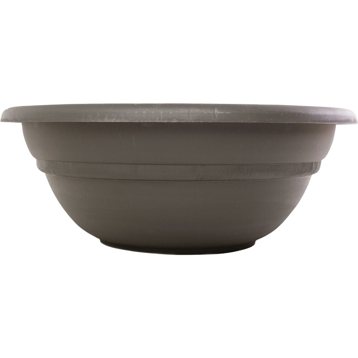 Bloem 7.75 In. x 20 In. x 20 In. x 9 In. High Density Plastic Peppercorn Flower Bowl