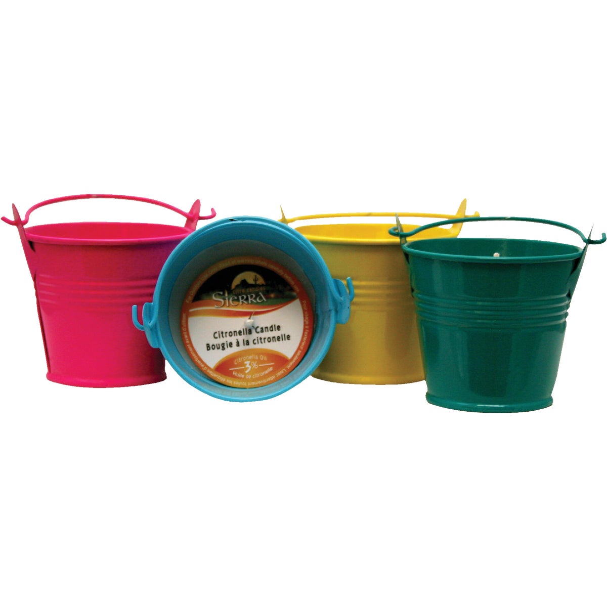 Jay Trends 1.4 Oz. 1-Wick Mini Citronella Bucket