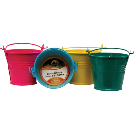 Jay Trends 1.4 Oz. 1-Wick Mini Citronella Bucket