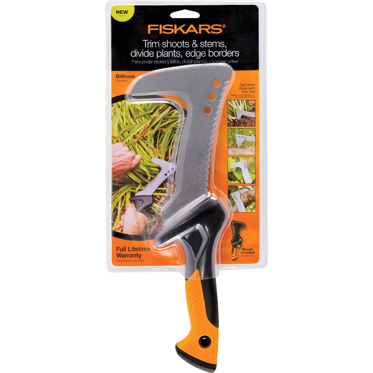 Fiskars 13 In. Compact Clearing Weed Hook