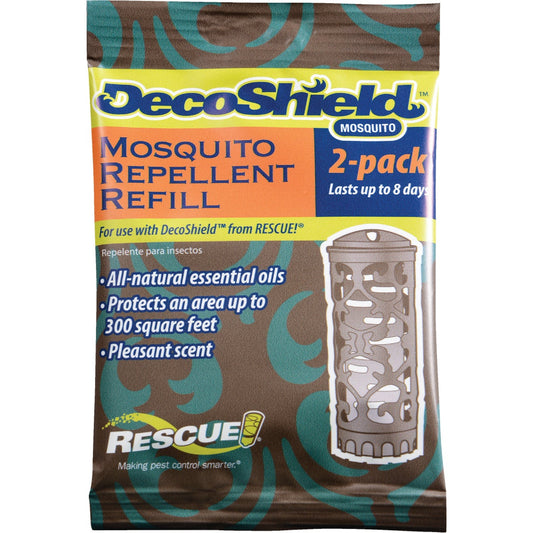 Rescue DecoShield 4-Day Mosquito Repellent Refill (2-Pack)