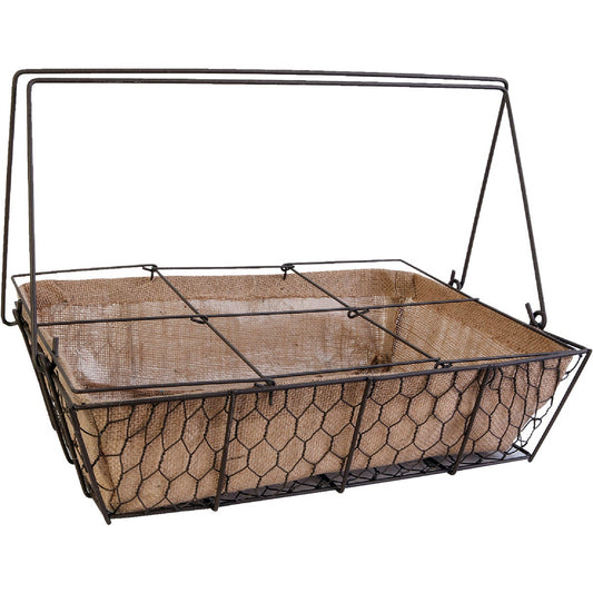 Panacea Mason Jar 14 In. Basket Planter