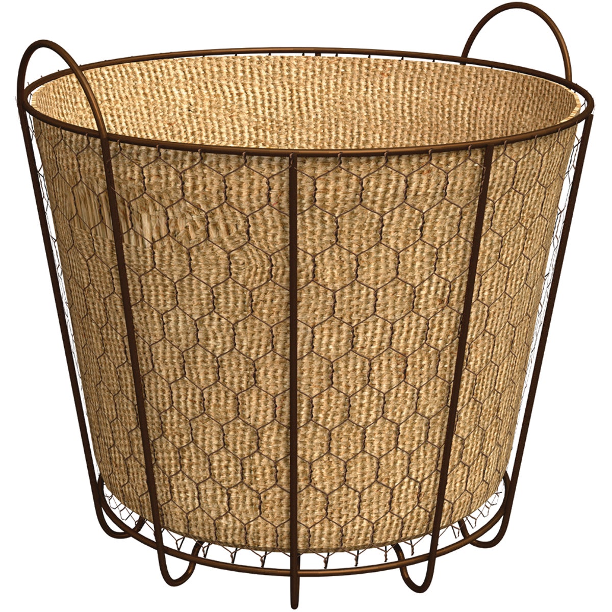 Panacea 3 Qt. Rustic Bushel Basket Planter