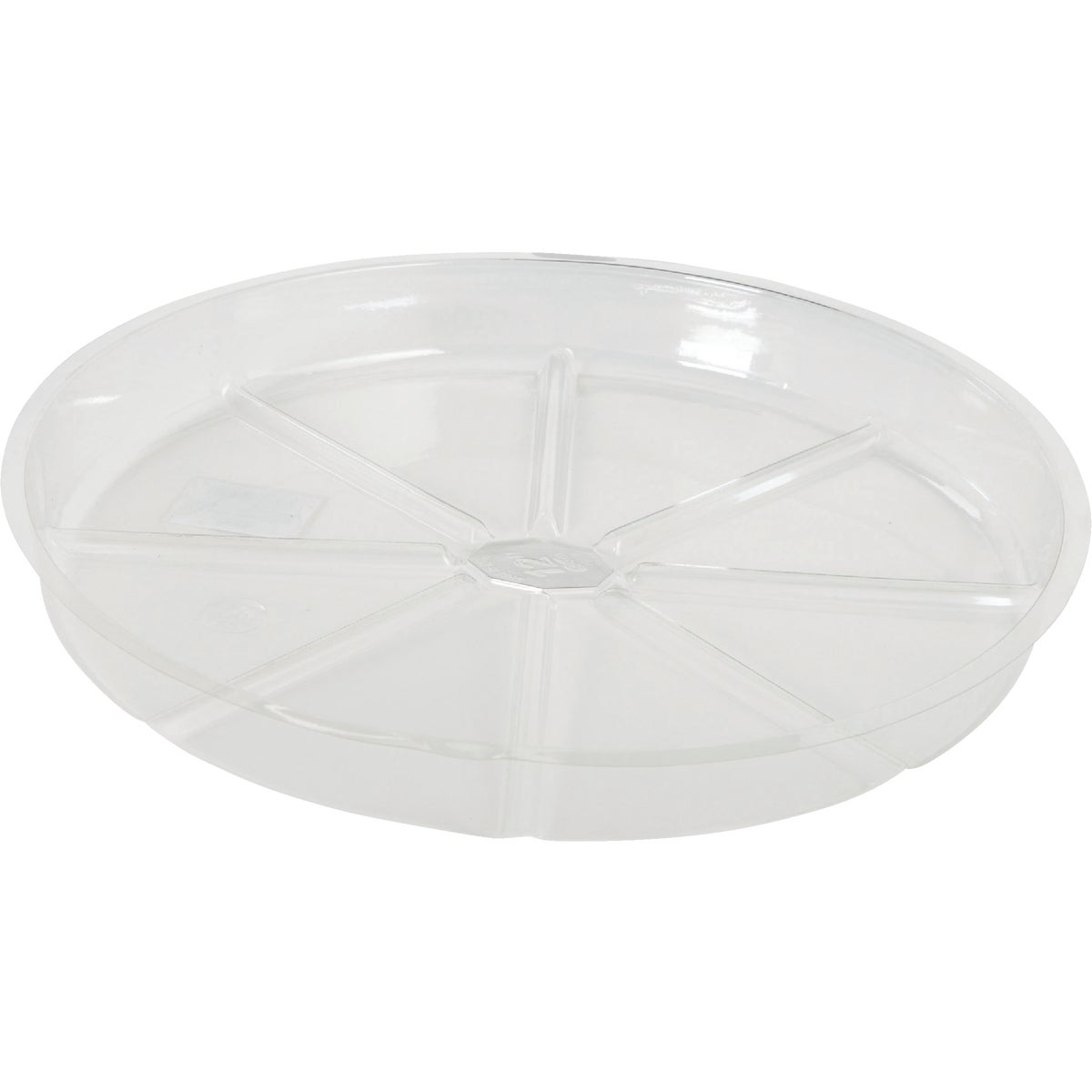 Best Garden 12 In. Clear Vinyl Flower Pot Saucer