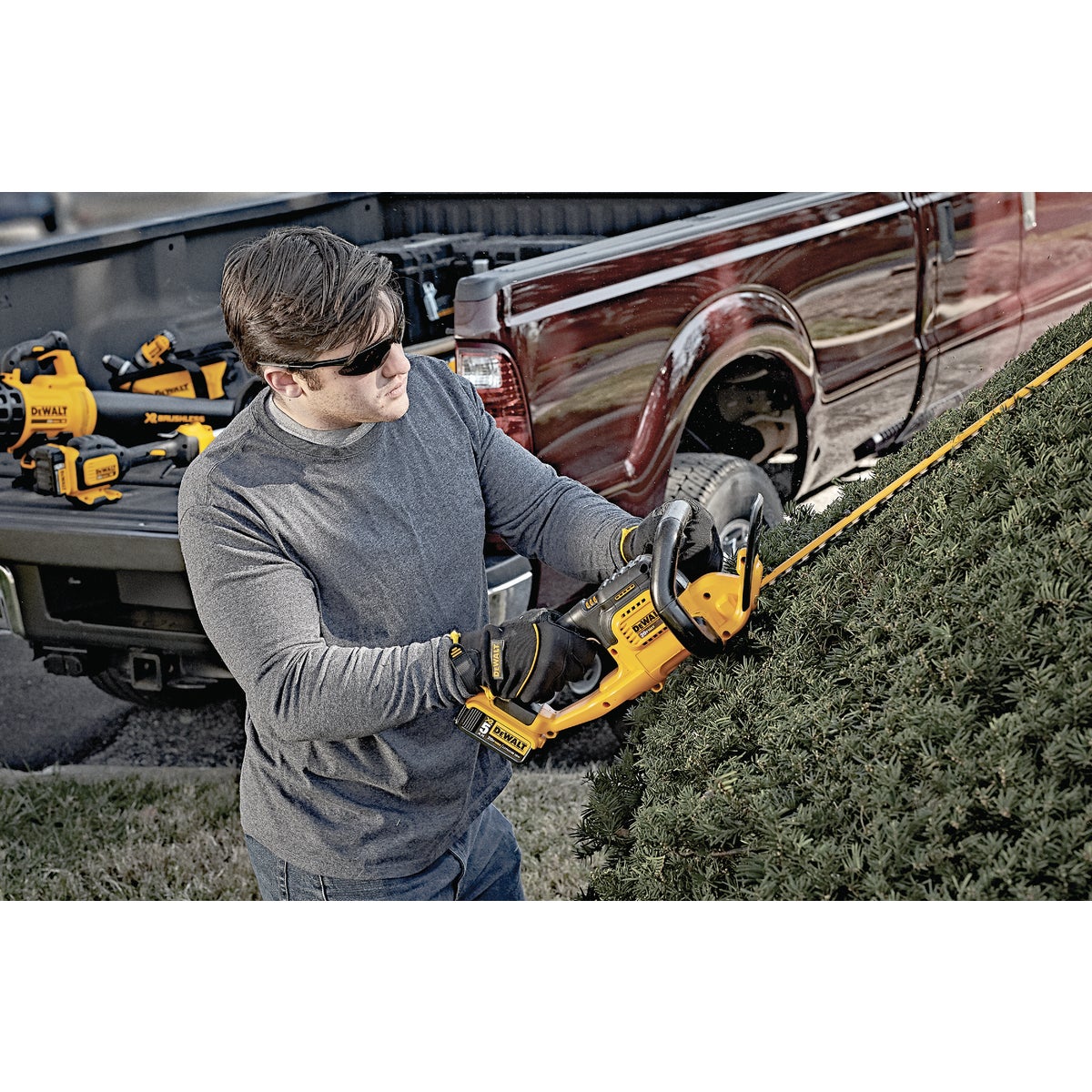 DeWalt 20V MAX 22 In. Lithium Ion Cordless Hedge Trimmer