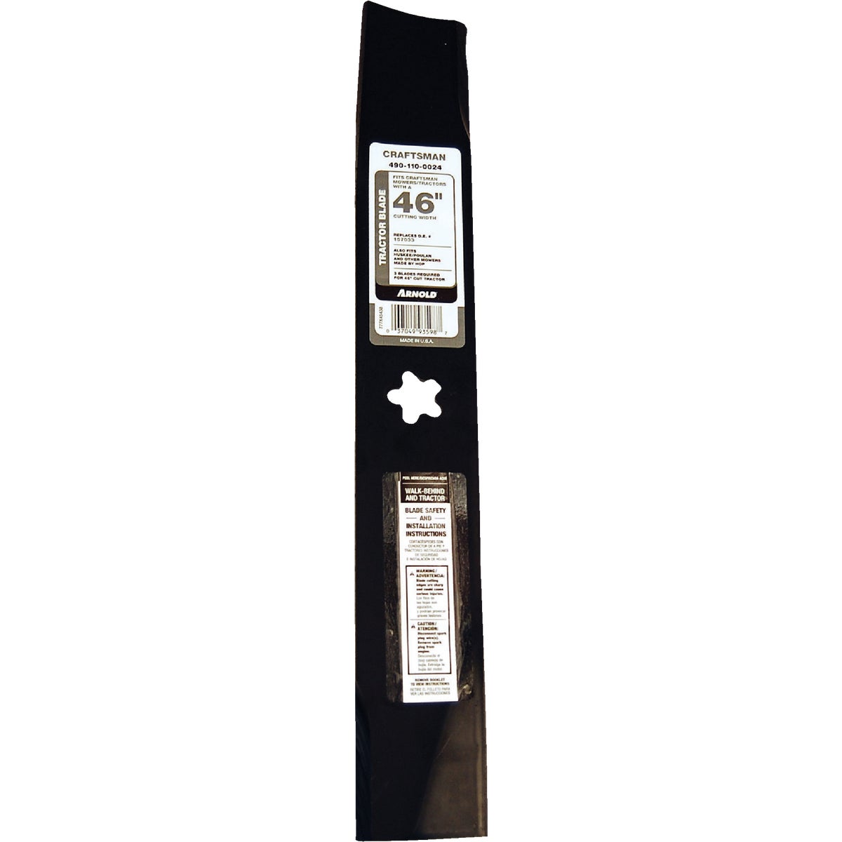 Arnold 46 In. Tractor Mower Blade